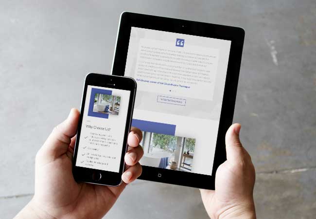 The Bathroom Network - Website Design